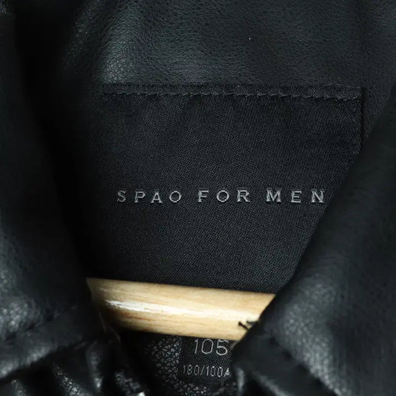 [BUNJANG] Spao Windbreaker Jacket / (XL-2XL) 스파오 집업 바람막이 점퍼자켓 합성가죽 블랙-1781F