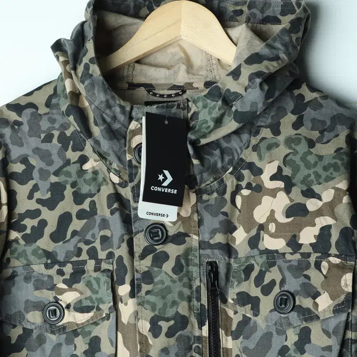 [BUNJANG] Converse Windbreaker Jacket / (2XL-4XL) 컨버스 집업 바람막이 점퍼자켓 새상품 야상-17820