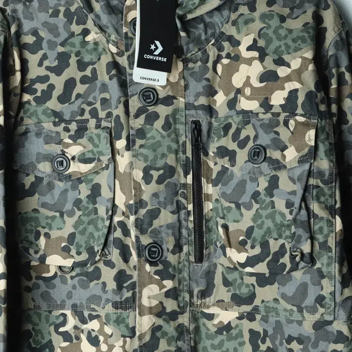 [BUNJANG] Converse Windbreaker Jacket / (2XL-4XL) 컨버스 집업 바람막이 점퍼자켓 새상품 야상-17820