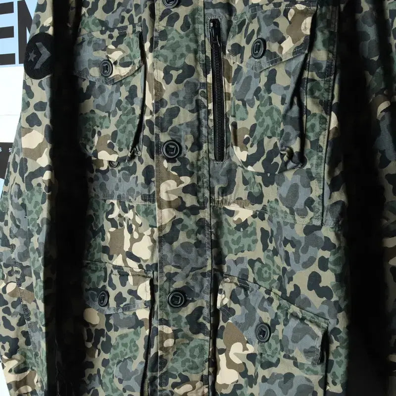 [BUNJANG] Converse Windbreaker Jacket / (2XL-4XL) 컨버스 집업 바람막이 점퍼자켓 새상품 야상-17820