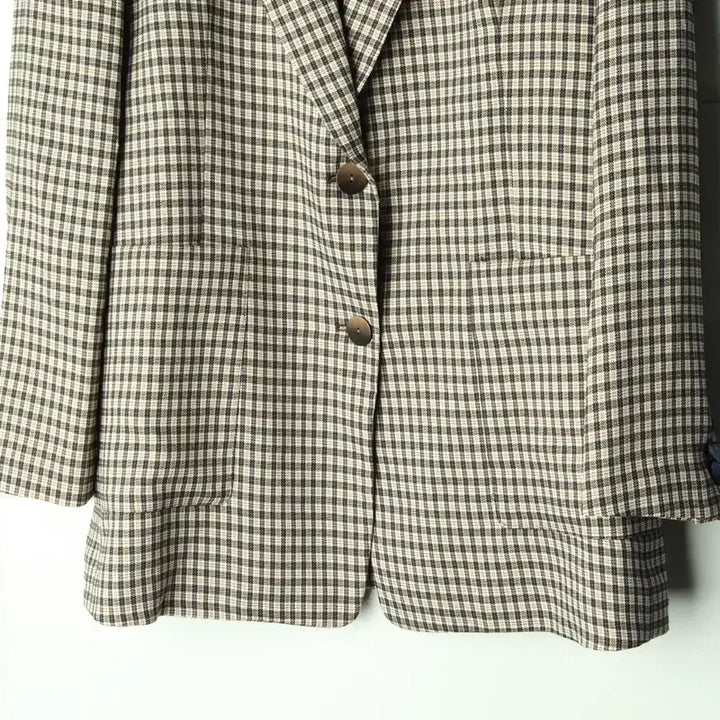 [BUNJANG] ZIGZAG Checkered Blazer Jacket / (S-M) 지고트 정장 슈트 자켓 블레이저 체크 경량 테일러-17821