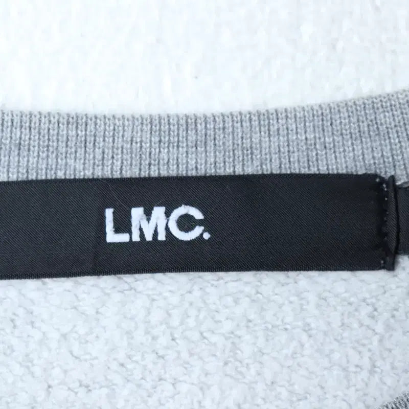 [BUNJANG] LMC Big Logo Gray Heavy Street Sweatshirt / (L-XL) 엘엠씨 맨투맨 티셔츠 빅로고 그레이 헤비 스트릿-178B1