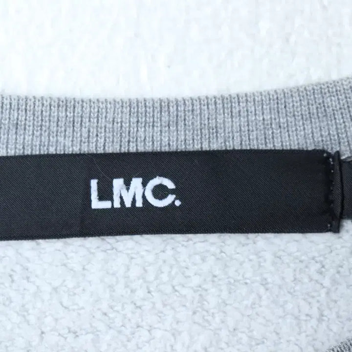 [BUNJANG] LMC Big Logo Gray Heavy Street Sweatshirt / (L-XL) 엘엠씨 맨투맨 티셔츠 빅로고 그레이 헤비 스트릿-178B1