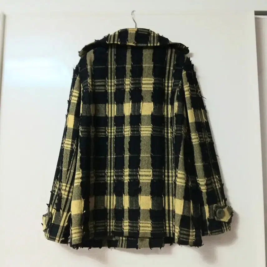 [BUNJANG] SON JUNG WAN Check Wool Coat / 손정완 SON JUNG WAN 체크 울 코트 55