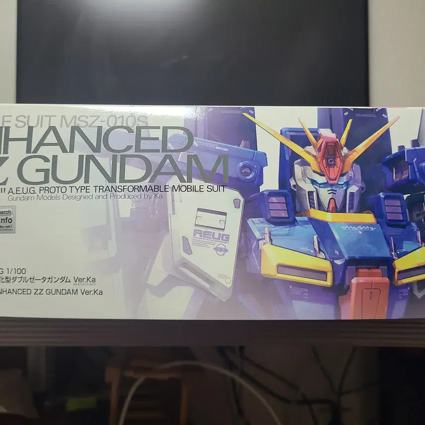 [BUNJANG] Bandai Club G MG Enhanced ZZ Gundam (Sealed) / (미개봉) 반다이  클럽G MG 강화형 ZZ건담