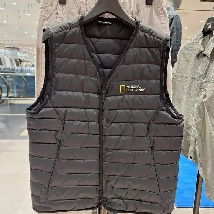 [BUNJANG] National Geographic Goose Down Vest / 내셔널지오그래픽 구스 패딩조끼