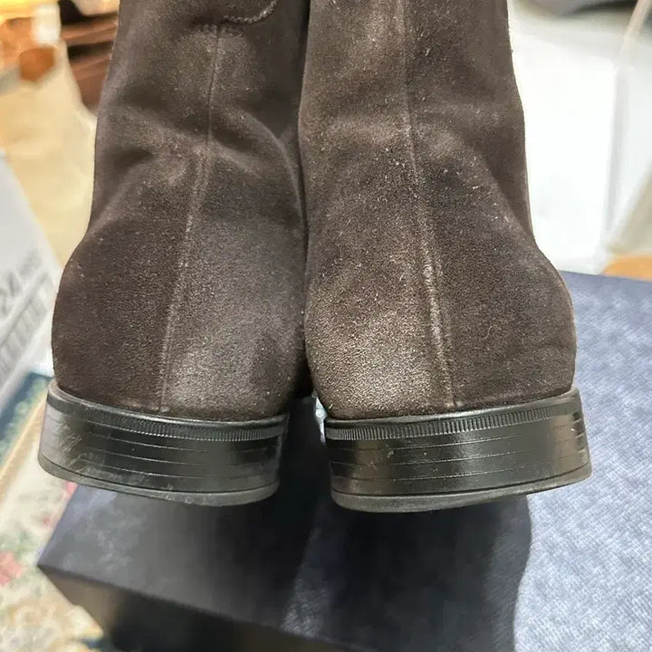 [BUNJANG] Prada Suede Chelsea Boots / (Uk7) 프라다 브라운 스웨이드 첼시부츠