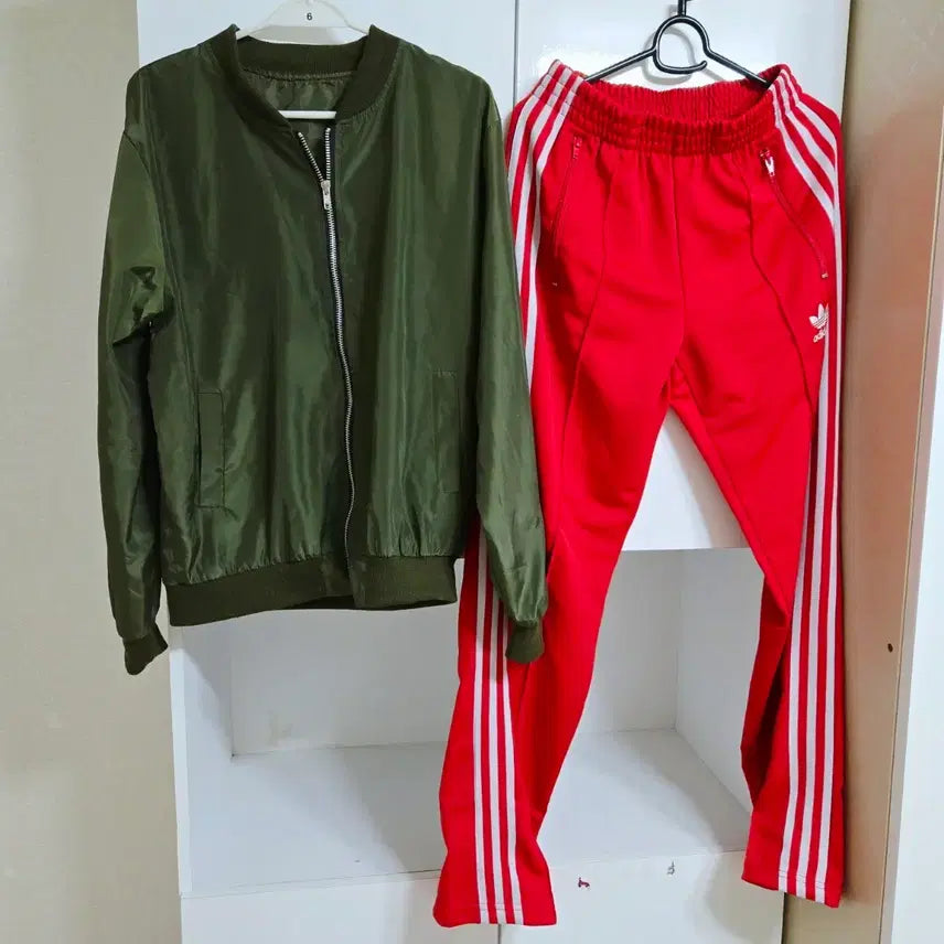 [BUNJANG] Unbranded Tracksuit Set / 아디 세트