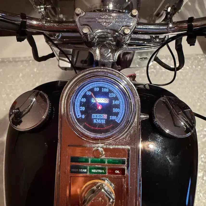 [BUNJANG] DeAgostini 1/4 Harley-Davidson Fat Boy Black Version Model / 데아고스티니 1/4 할리 데이비슨 팻보이 조립완상품 블랙버전 타미야 반다
