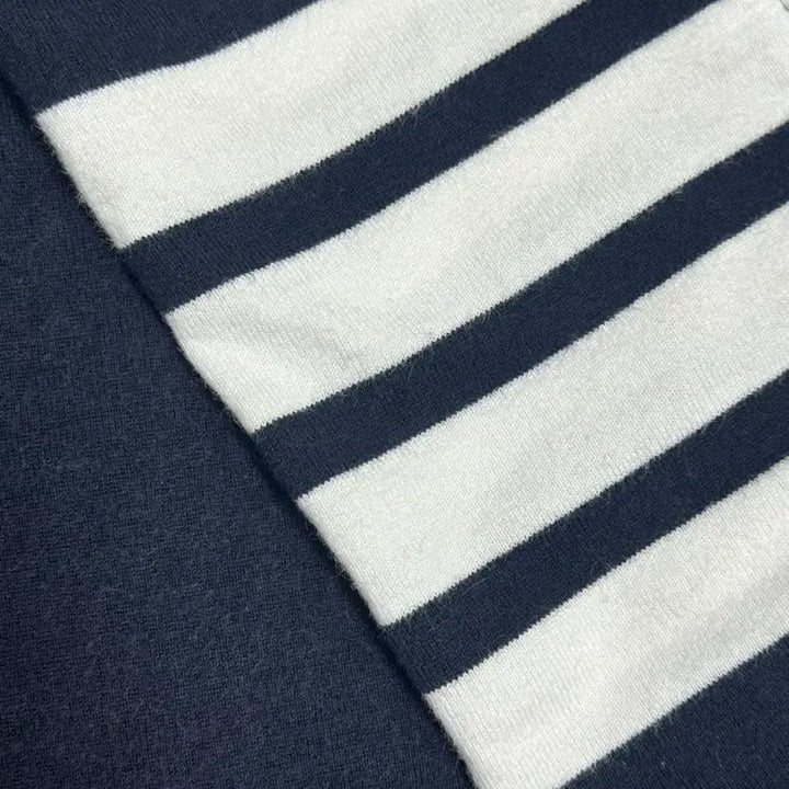 [BUNJANG] Thom Browne Cotton Diagonal Stripe Short Sleeve T-shirt / 톰브라운 코튼 사선 숏슬리브 스트라이브 티셔츠 반팔