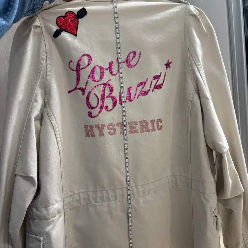 [BUNJANG] Hysteric Glamour Love Buzz Vintage Jacket / 히스테릭 글래머 &