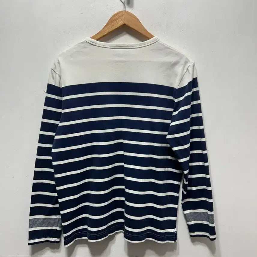 [BUNJANG] Lacoste Striped Long Sleeve T-shirt / 라코스테 스트라이프 긴팔 티셔츠 L