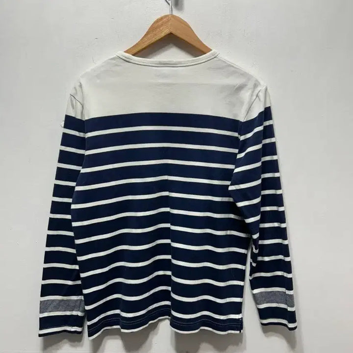 [BUNJANG] Lacoste Striped Long Sleeve T-shirt / 라코스테 스트라이프 긴팔 티셔츠 L