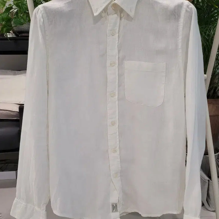 [BUNJANG] Abercrombie White Linen Shirt / 하와이의 햇살을 담은] 아베크롬비 화이트 린넨 셔츠 판매합니다