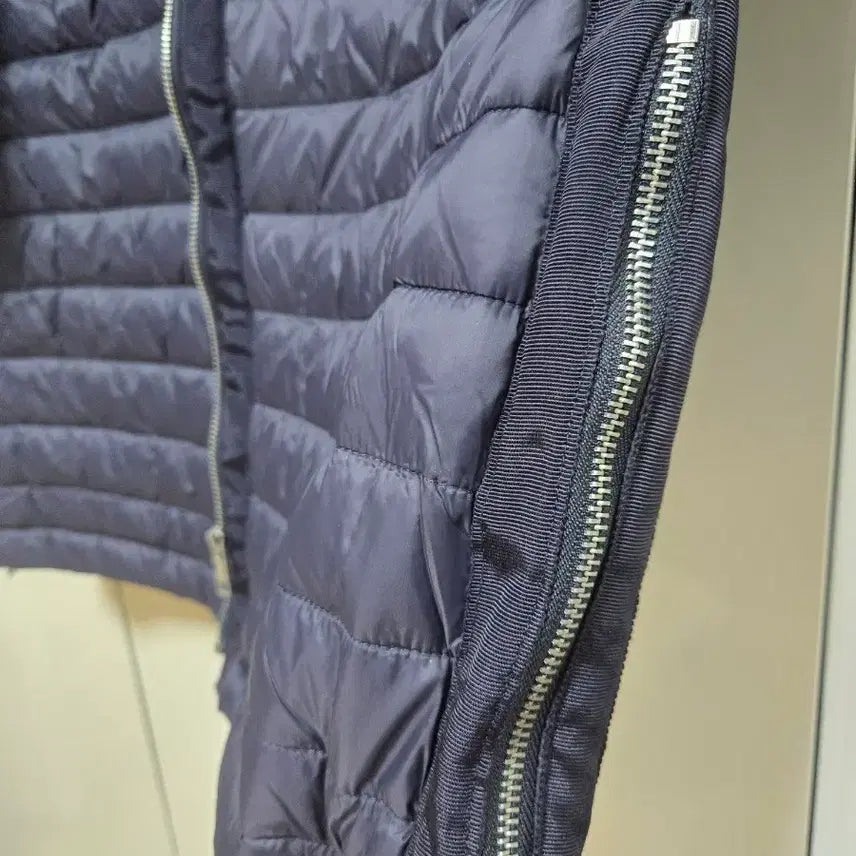 [BUNJANG] Knit Collar Lightweight Padded Jacket (Size 55-66) / 니트카라경량패딩 55~66  새제품