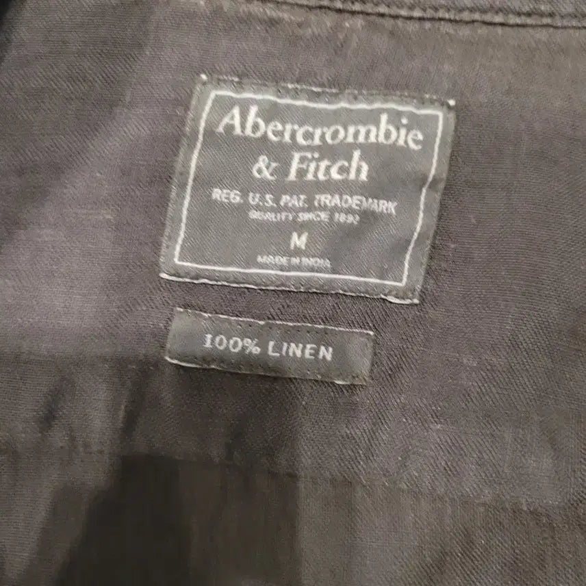 [BUNJANG] Abercrombie &amp; Fitch Premium Linen Shirt (Brown) / 하와이의 여유를 담은, 아베크롬비 프리미엄 린넨 셔츠 (브라운)