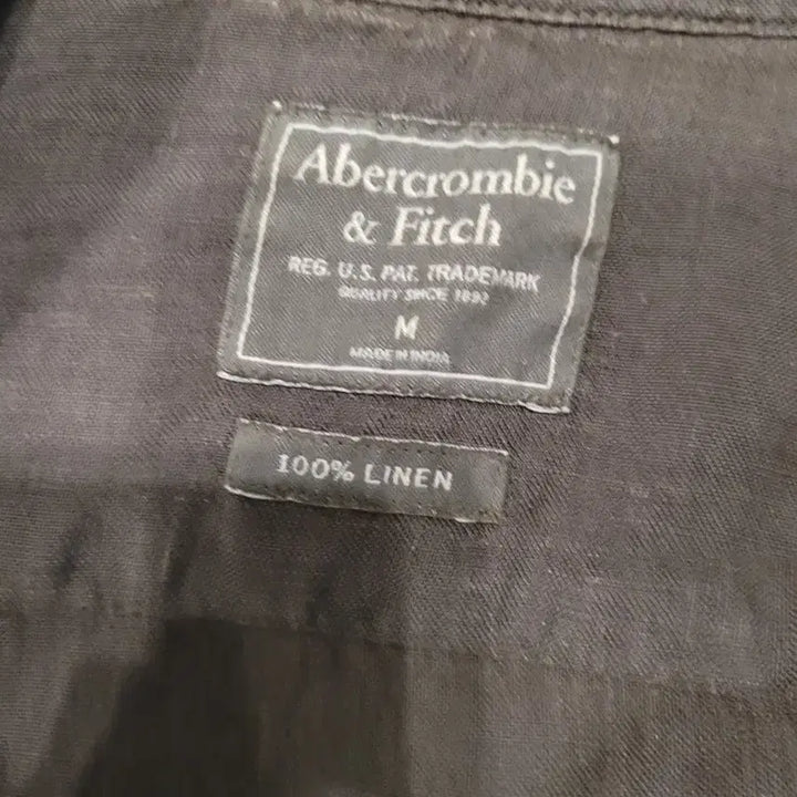 [BUNJANG] Abercrombie &amp; Fitch Premium Linen Shirt (Brown) / 하와이의 여유를 담은, 아베크롬비 프리미엄 린넨 셔츠 (브라운)