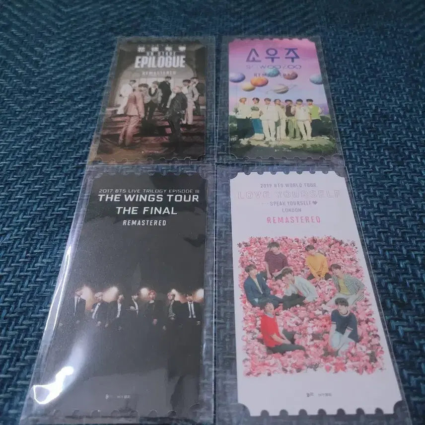[BUNJANG] MegaBox BTS Concert Original Ticket Set / 메가박스 오리지널티켓-방탄소년단 콘서트 티켓