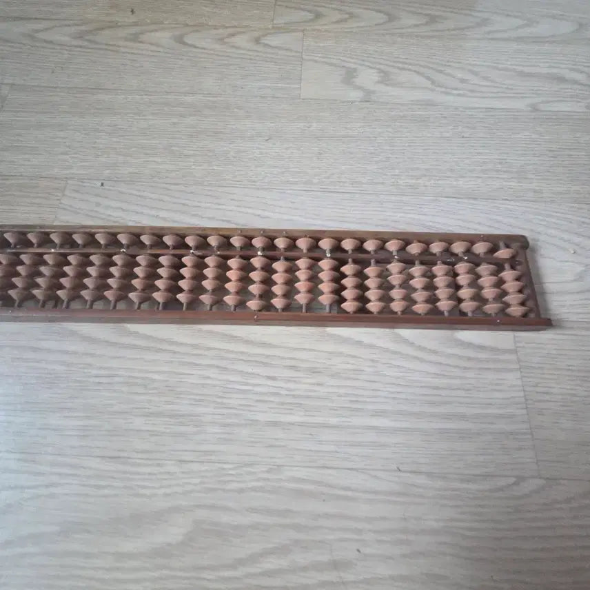 [BUNJANG] Antique Wooden Abacus / 80년된 주판1947년구입 희귀 베이클라이트 주판알