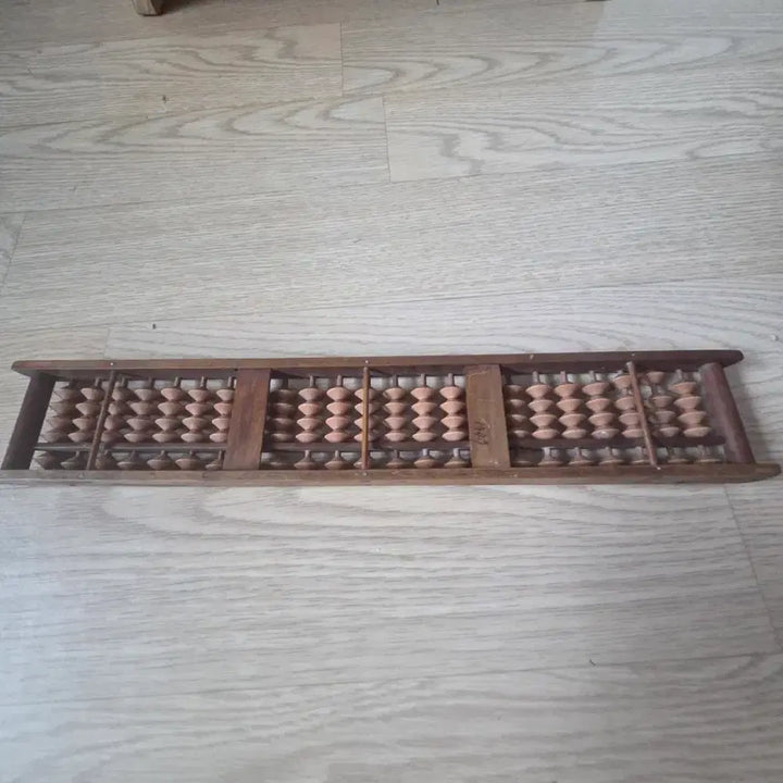 [BUNJANG] Antique Wooden Abacus / 80년된 주판1947년구입 희귀 베이클라이트 주판알