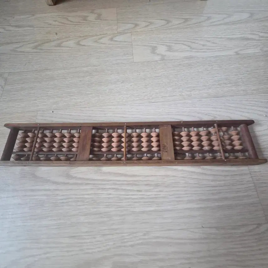 [BUNJANG] Antique Wooden Abacus / 80년된 주판1947년구입 희귀 베이클라이트 주판알