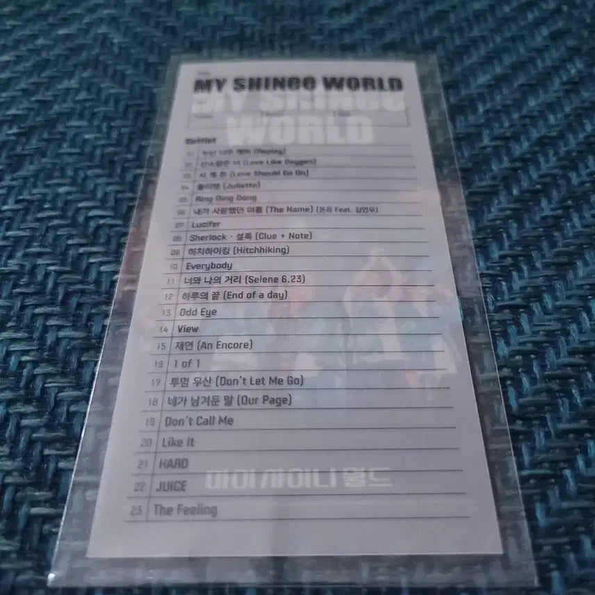 [BUNJANG] SHINee Megabox Original Ticket / 메가박스 오리지널티켓-샤이니