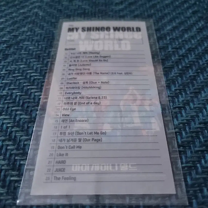 [BUNJANG] SHINee Megabox Original Ticket / 메가박스 오리지널티켓-샤이니