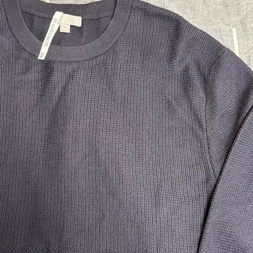 [BUNJANG] COS Navy Wool Knit XL Sweater / 코스 네이비 울 니트 XL 105