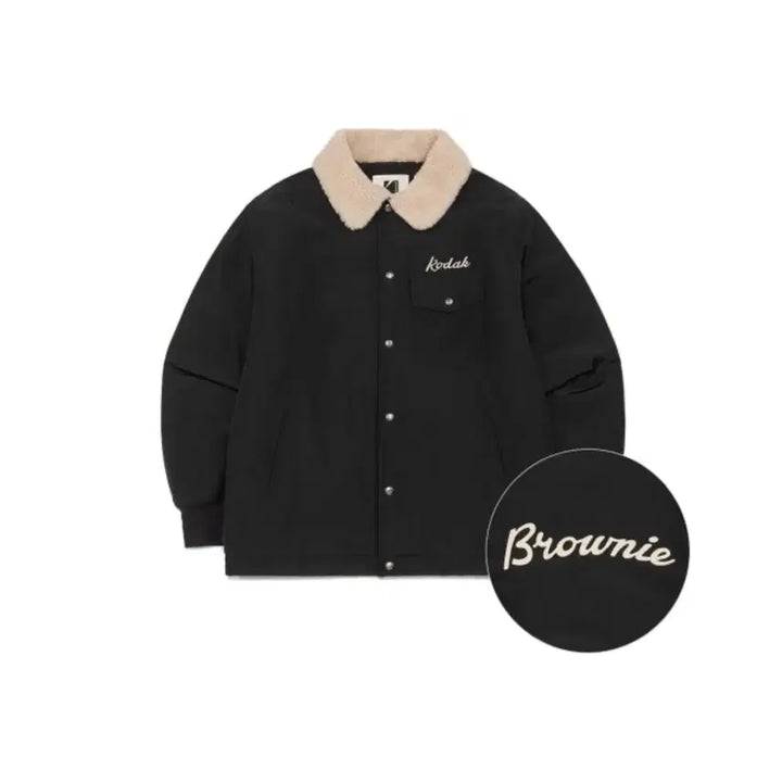 [BUNJANG] Kodak Brownie Padded Jacket XS / 코닥 브라우니 패딩 자켓XS