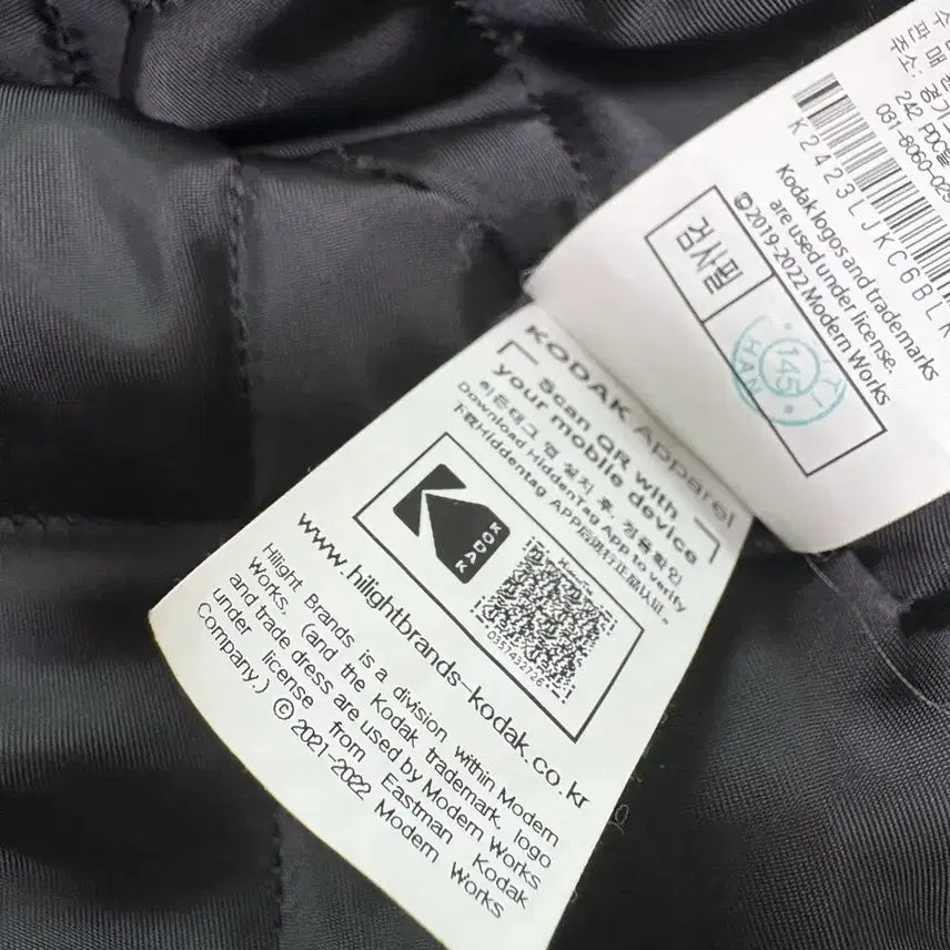 [BUNJANG] Kodak Brownie Padded Jacket XS / 코닥 브라우니 패딩 자켓XS