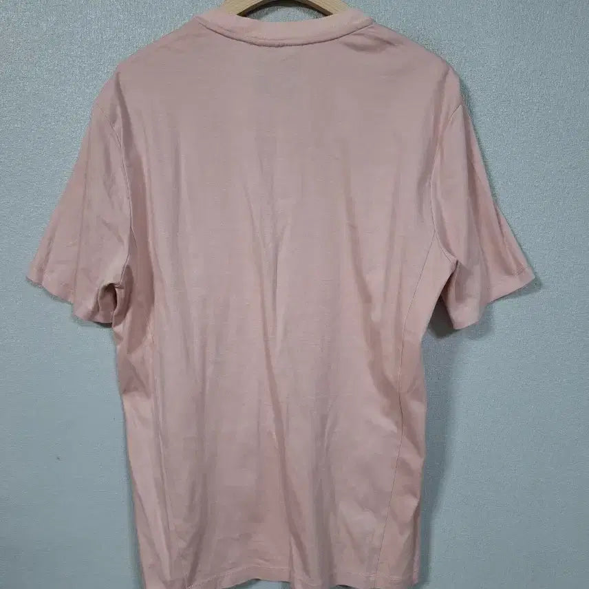 [BUNJANG] System Homme Pink Print T-shirt / 시스템옴므 핑크 프린트 반팔티 100