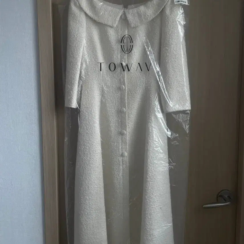 [BUNJANG] TOWAVASE Low Collar Long Dress / 토와브 low collar dress