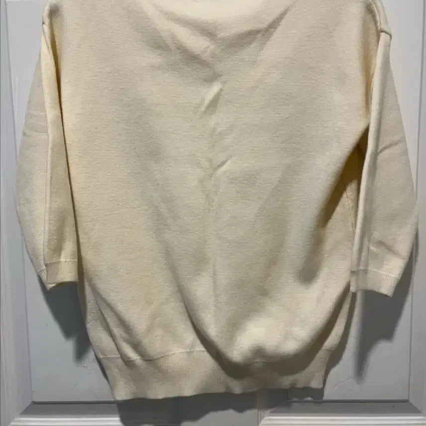[BUNJANG] Ivory Scarf Knit Top / 아이보리 스카프 니트