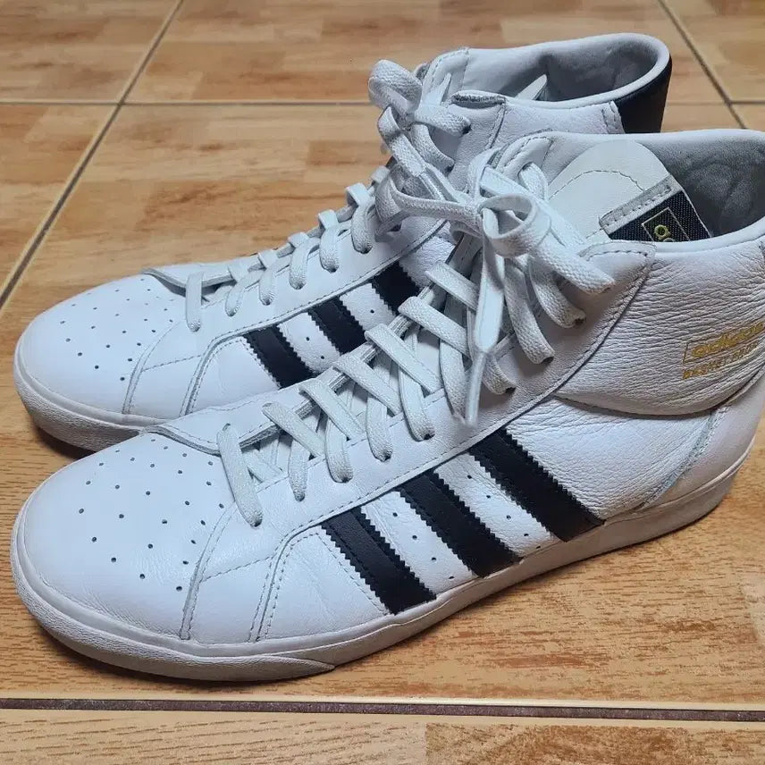 [BUNJANG] Adidas Basket Profi High-Top Sneakers / 아디다스 하이탑 바스켓프로피 270