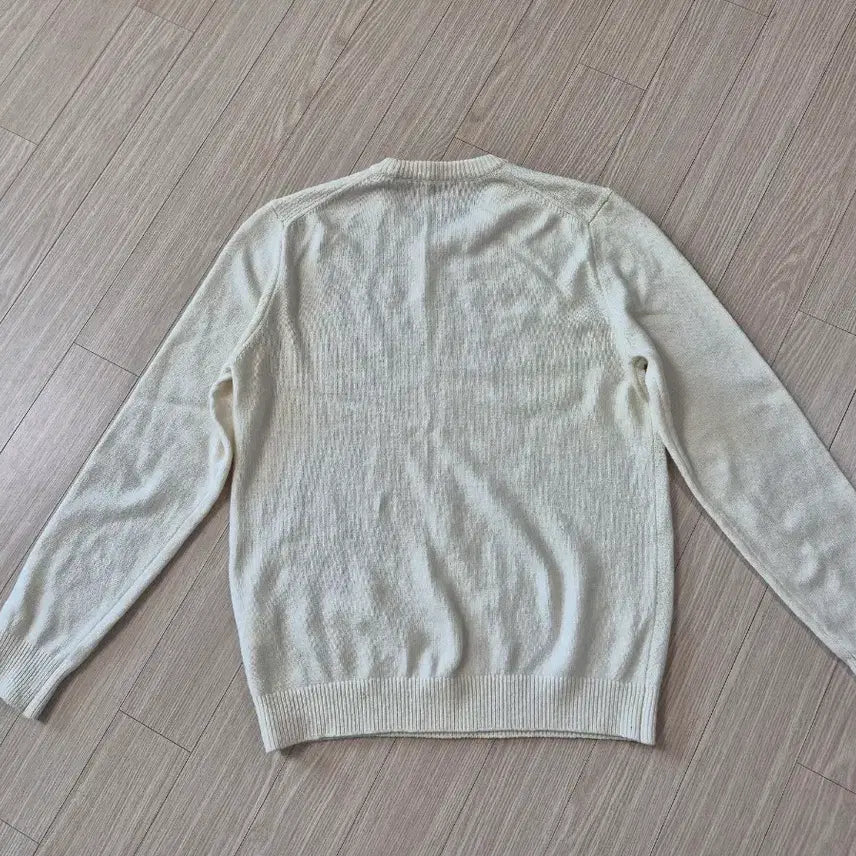 [BUNJANG] ANDZ Ivory Knit Sweater / [105] 앤드지 아이보리 니트 스웨터