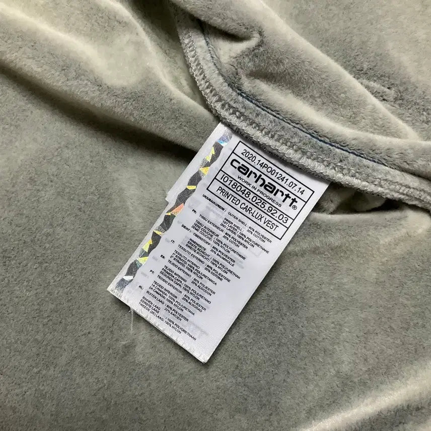 [BUNJANG] Carhartt Printed Vest M / 칼하트 프린팅 베스트 M