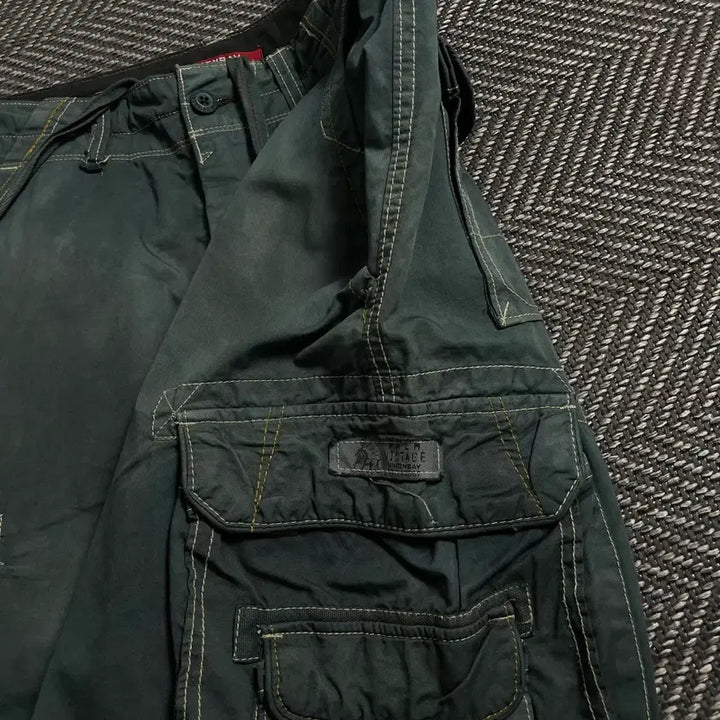 [BUNJANG] UNIONBAY Cargo Bermuda Shorts / UNIONBAY 멀티 카고 하프 버뮤다 팬츠y 4744