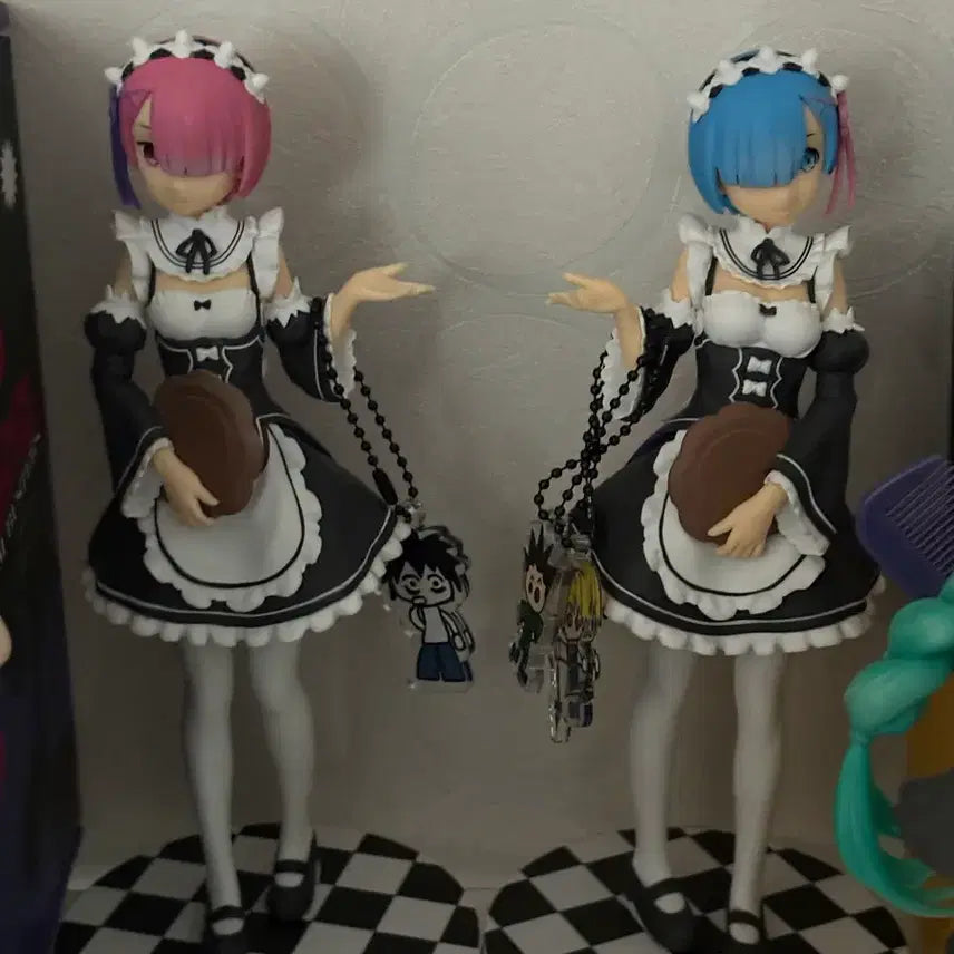 [BUNJANG] Re:Zero Rem &amp; Ram Sega Figure Set / 리제로 렘 람 세가 피규어