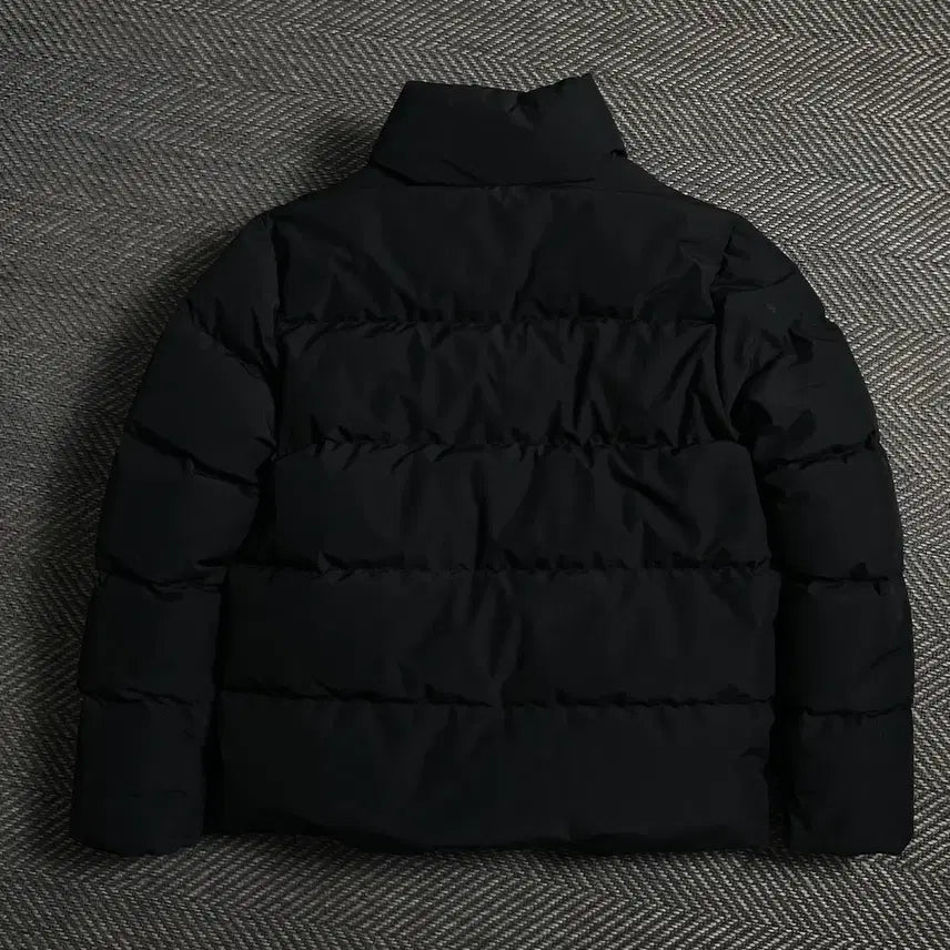 [BUNJANG] Kangol Original Basic Duck Down Puffer Jacket Black M / 캉골 오리지널 베이직 덕다운 푸퍼 패딩 블랙y 4752