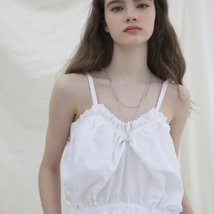 [BUNJANG] Soft Seoul Sleeveless Top / 소프트서울 나시 슬리브리스 화이트