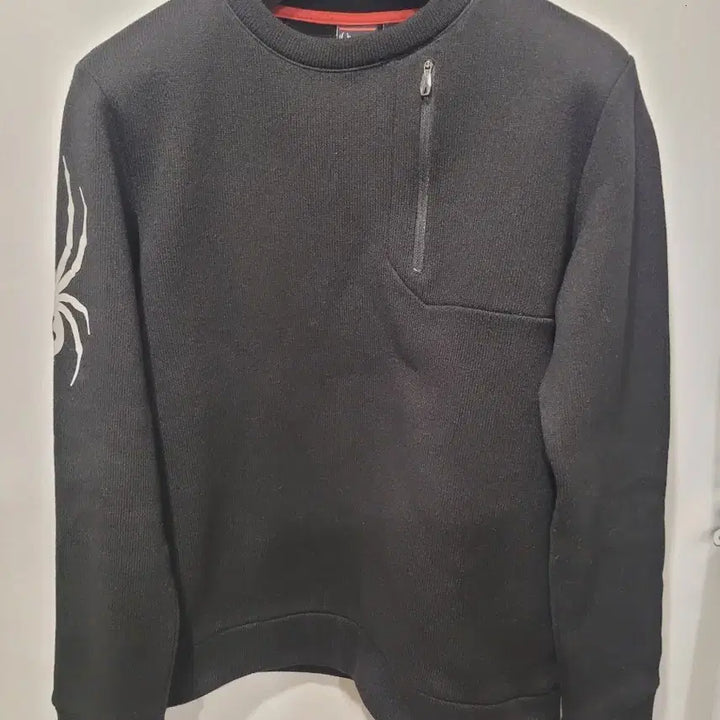 [BUNJANG] Spider Black Sweatshirt / 스파이더 블랙 맨투맨 티셔츠