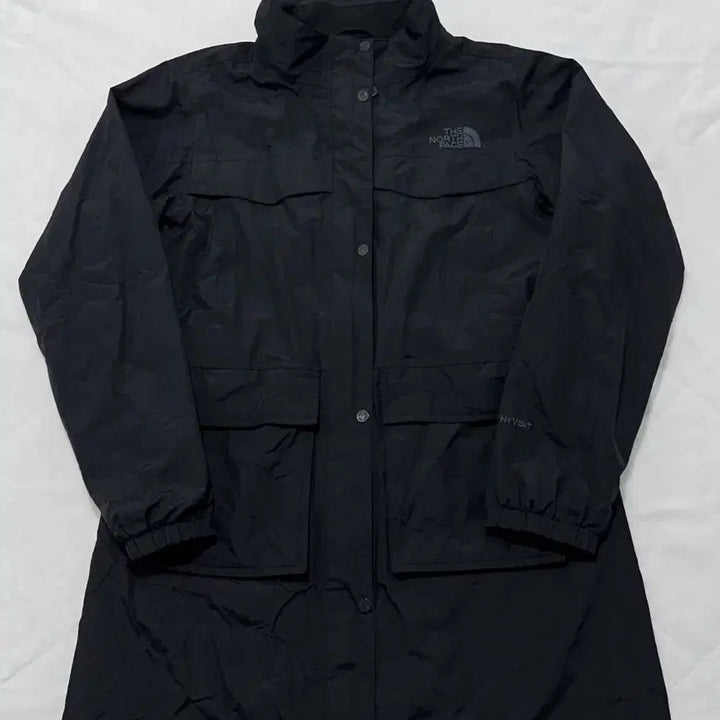 [BUNJANG] The North Face HyVent Black Long Windbreaker Jacket / 노스페이스 HyVent 블랙 롱 바람막이 자켓