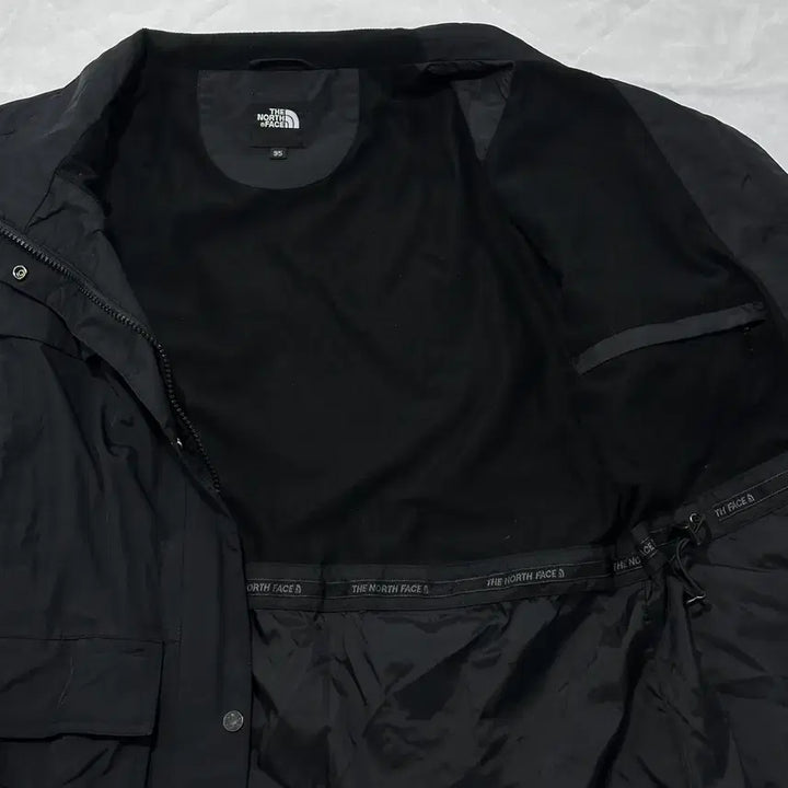 [BUNJANG] The North Face HyVent Black Long Windbreaker Jacket / 노스페이스 HyVent 블랙 롱 바람막이 자켓