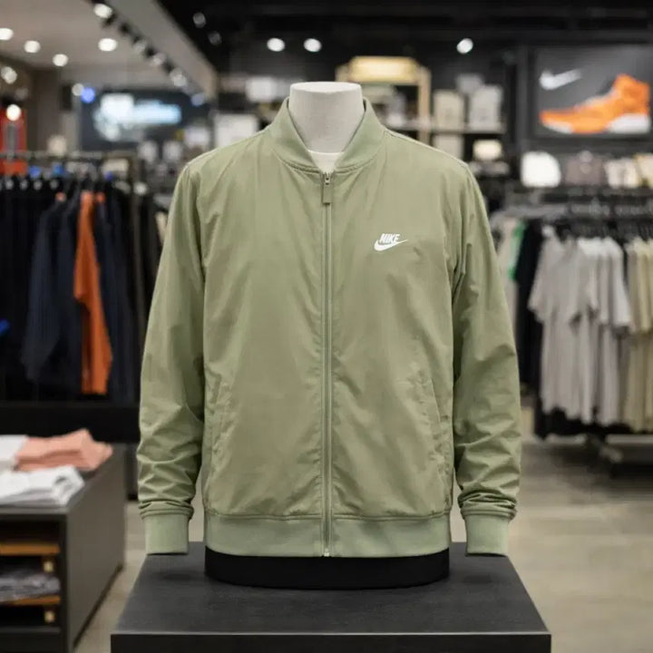 [BUNJANG] Nike Sportswear Essential Woven Unlined Bomber Jacket (DM6822-386) / L 나이키 스포츠 에센셜 우븐 언라인드 봄버 자켓 DM6822-386