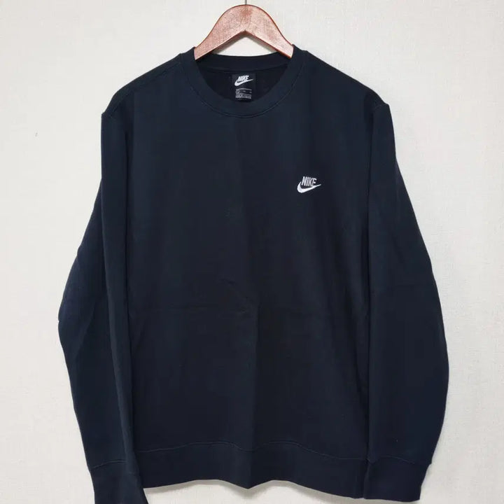 [SOLD OUT] (남성) 나이키 스몰로고 기모 맨투맨 XL