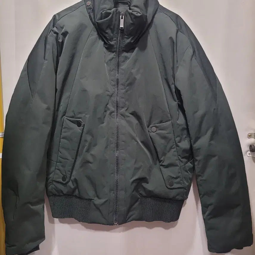 [BUNJANG] BON Dark Green Short Padded Jumper / 본 (BON)숏패딩 점퍼 다크그린95