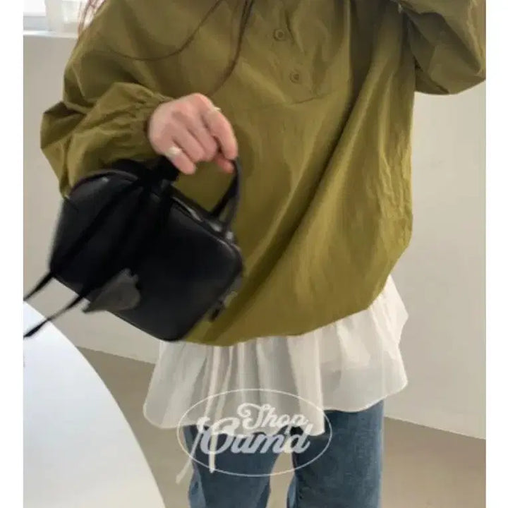 [BUNJANG] Oumd Olive Anorak / 움드마켓 oumd 올리브 아노락