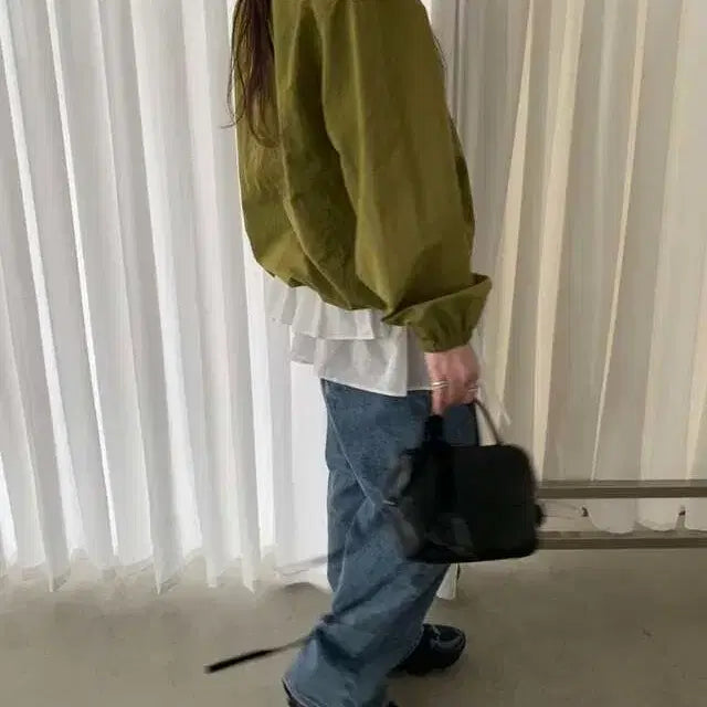 [BUNJANG] Oumd Olive Anorak / 움드마켓 oumd 올리브 아노락