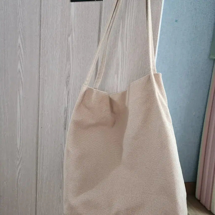 [BUNJANG] Jajoo Canvas Two-Pocket Shoulder Bag / 자주* 캔버스 투포켓 숄더백