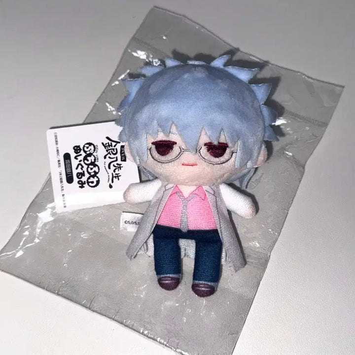 [BUNJANG] Gintama Ginpachi Gintoki Puchi Fuwa Nui Plush Doll / 은혼 긴파치 긴토키 푸치후와 누이 인형